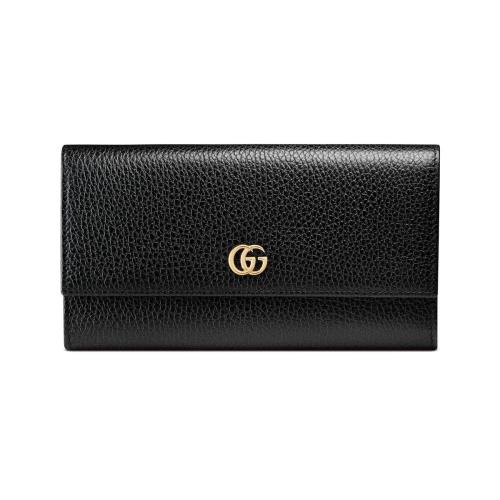  GUCCI古驰 22年秋冬 女士 GG Marmont系列皮革长款钱包 456116 CAO0G 1000 预定商品2-6周发货