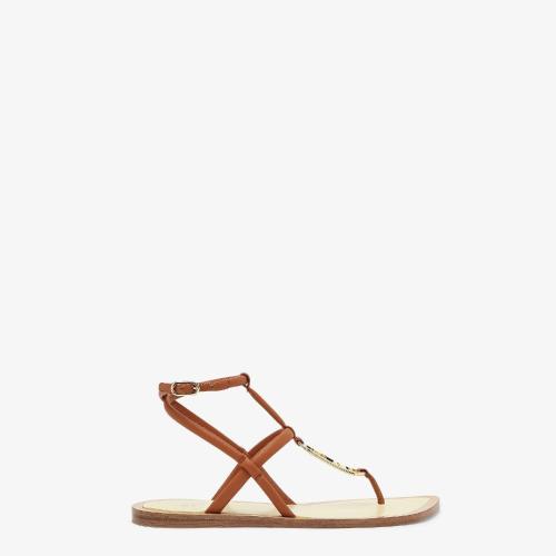 FENDI芬迪 22年秋冬 女士 平底凉鞋 Fendi O’Lock 8Y8283NBAF0FL5