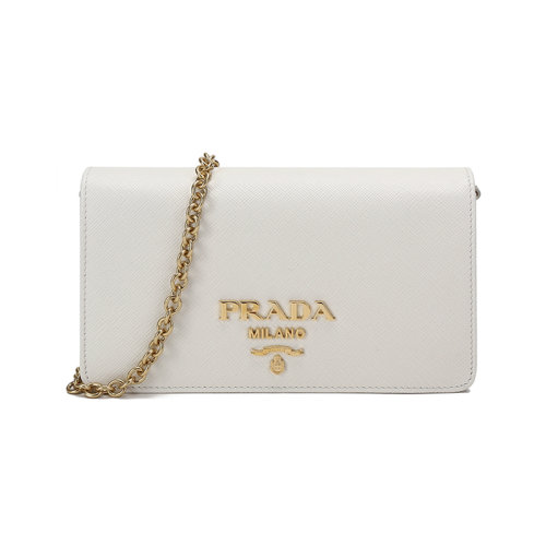 PRADA/普拉达 女士皮革单肩斜挎包手拿包 1BP023 NZV