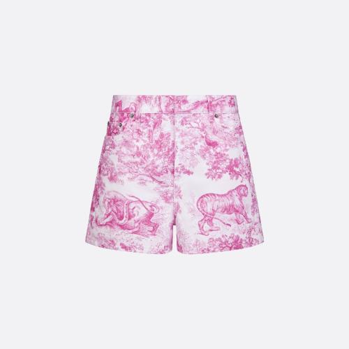  DIOR迪奥 22年秋冬 女士 短裤 Dioriviera 短裤 242P26A3526_X4855