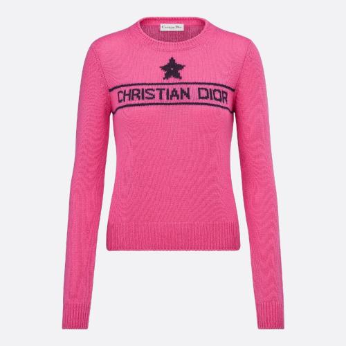  DIOR迪奥 22年秋冬 女士 针织衫 Pull CANNES Dioriviera 244S57CA054_X4453