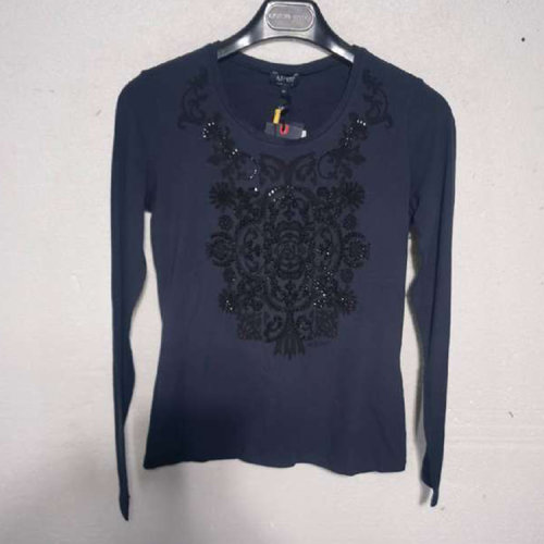 ARMANI JEANS/阿玛尼牛仔女装/女士T恤/女士长袖T恤