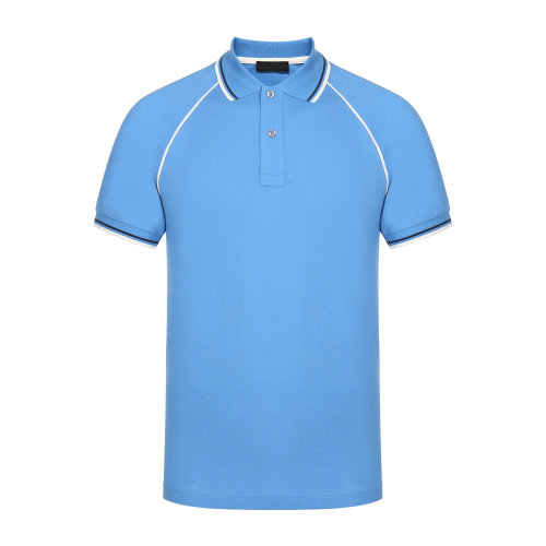 PRADA/普拉达 普拉达男装 男士短POLO 纯棉 翻领 男士短袖Polo衫