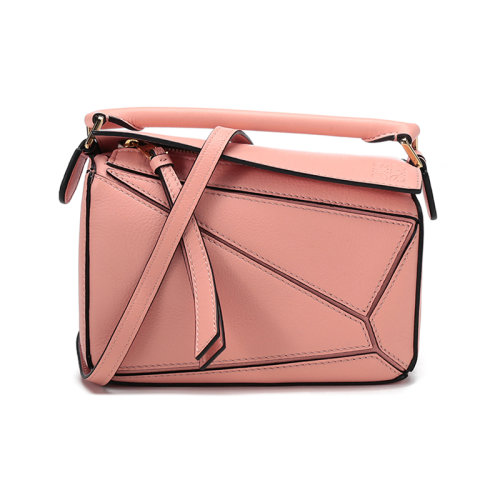 LOEWE/罗意威 女士Puzzle系列牛皮Mini手提单肩斜挎包 322 30 U95