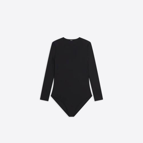  BALENCIAGA巴黎世家 22年春夏 女士 连体衣 BODY连体长袖上衣 6566643A8B91000