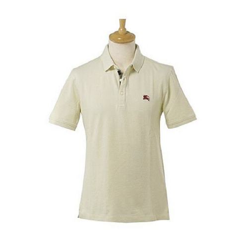  BURBERRY/博柏利 男士白色棉质短袖polo衫 40497041 PLFSX