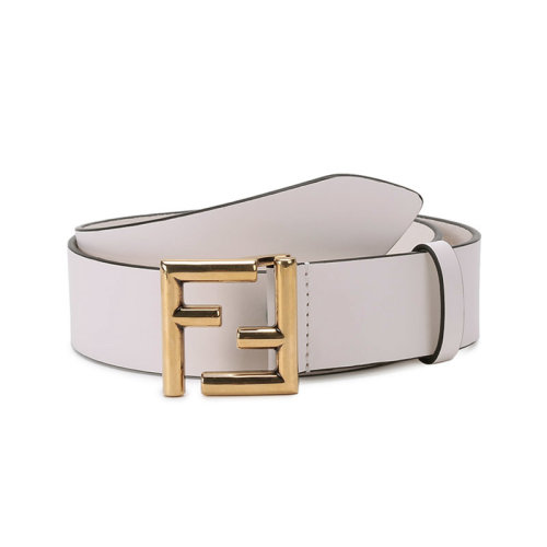 FENDI/芬迪 女士皮革双F板扣式皮带腰带 8C0649 AA1L