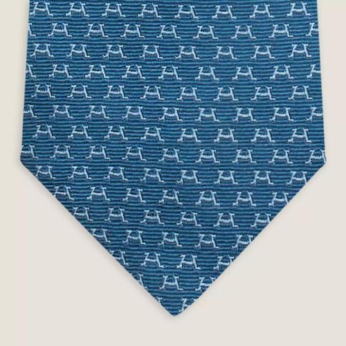  HERMES爱马仕 22年秋冬 男士 领带 Cravate Hilario H656177T 07