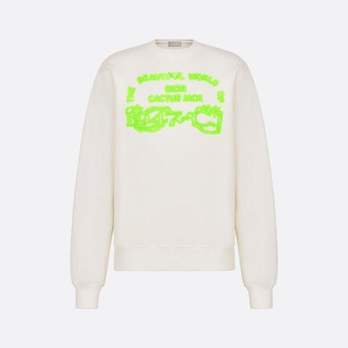  DIOR迪奥 22年秋冬 男士 卫衣 CACTUS JACK DIOR 卫衣 283J646A0531_C086