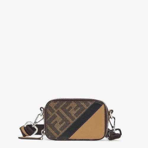  FENDI芬迪 22年秋冬 男士 单肩包 Mini Pouch 7M0344AJF8F1EGA