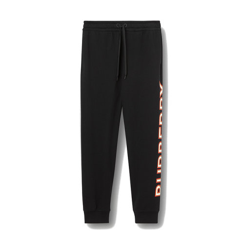 BURBERRY/博柏利 徽标印花棉质女运动裤慢跑裤 80372601