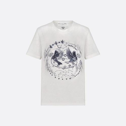  DIOR迪奥 22年春夏 女士 短袖T恤 T 恤 243T09GE459_X0859