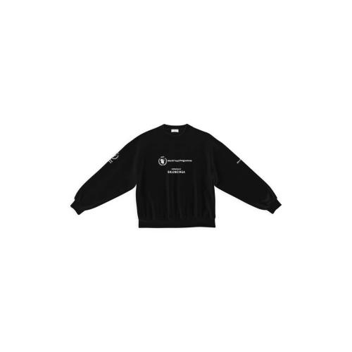 BALENCIAGA巴黎世家 22年秋冬 女士 卫衣 wfp sweatshirt regular fit 697869TMVL10107