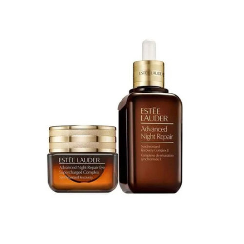 Estee Lauder/ 雅诗兰黛 小棕瓶 抗蓝光眼霜15ml+特润修护精华50ml新疆不发货