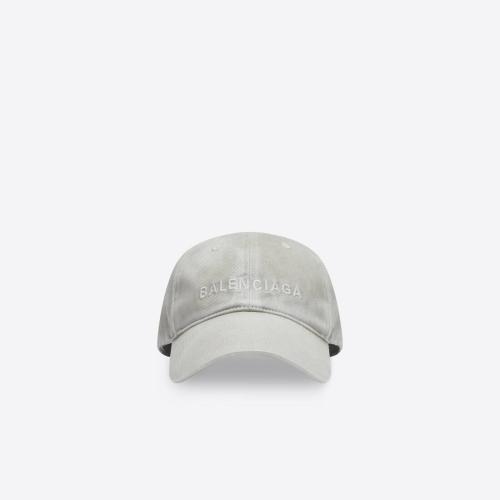  BALENCIAGA巴黎世家 22年秋冬 女士 帽子 Womens Logo Front Cap in White 673319415B30917