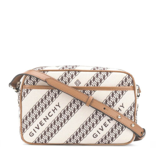 Givenchy/纪梵希 纪梵希 女士拼色提花帆布单肩包斜挎包相机包女包BB50F6B0U0