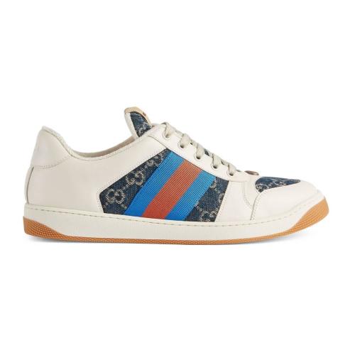  GUCCI古驰 22年秋冬 男士 GG Denim系列Screener系列男士运动鞋 576223 2KQ40 4467