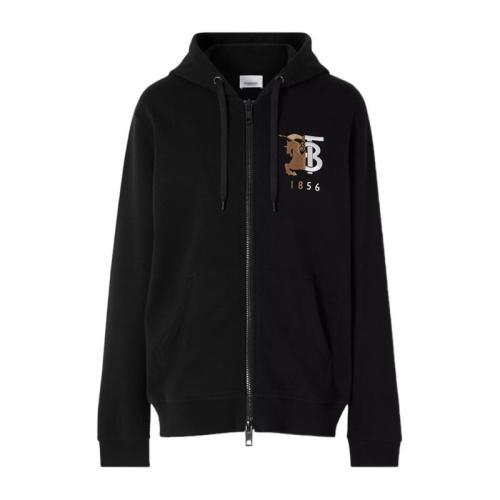  BURBERRY/博柏利 黑色男士运动外套 8022306 PLFSX