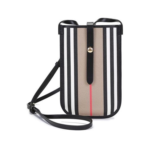 BURBERRY/博柏利 女款环保帆布单肩斜挎包手机包Anne手机保护套 80408761