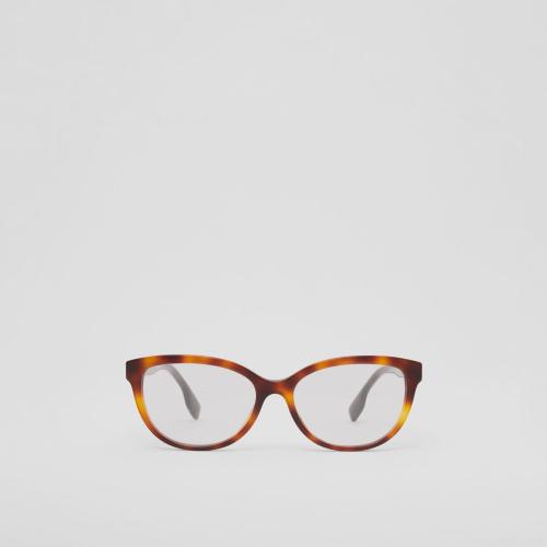  BURBERRY 22年秋冬 女士 格纹印花方形光学镜框 40823761