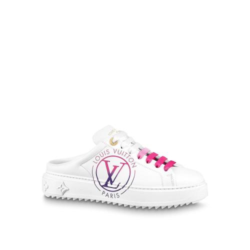  LV路易威登 22年秋冬 女士 休闲运动鞋 TIME OUT 露跟运动鞋 1AA1CQ 1AA1CG 1AA1CD 1AA1CI 1AA