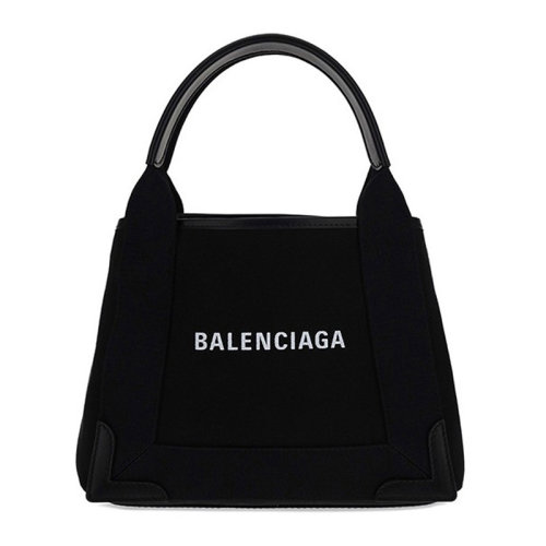 Balenciaga/巴黎世家 Cabas XS系列小号女士拼色织物配皮字母徽标印花手提包手袋手包女包 390346-2HH3N 多色可选