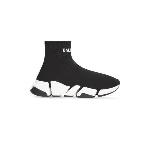  BALENCIAGA巴黎世家 22年秋冬 女士 休闲运动鞋 Womens Speed 2.0 Lift Recycled Knit Trainer