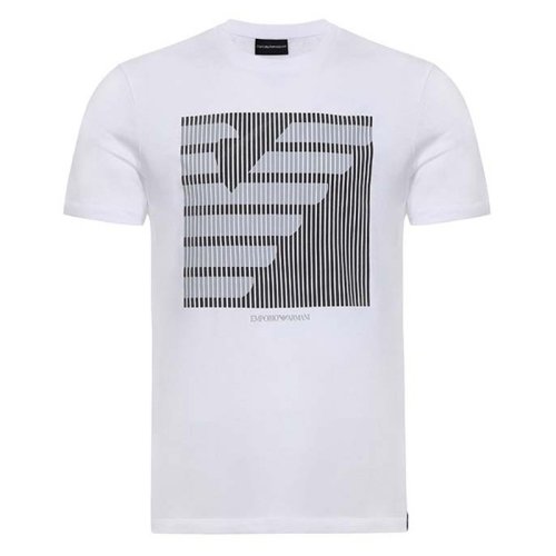  Emporio Armani/安普里奥阿玛尼 男士米白色棉质短袖T恤 3Z1T89 J00Z 0100 PLFSX