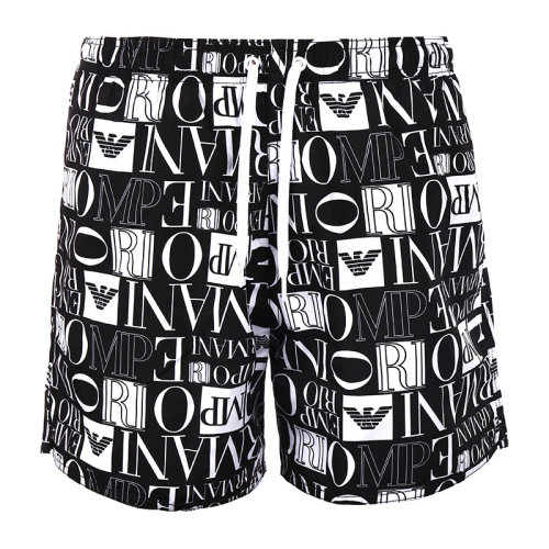 Emporio Armani/安普里奥阿玛尼22年全幅标识印花男士家居短裤402R481