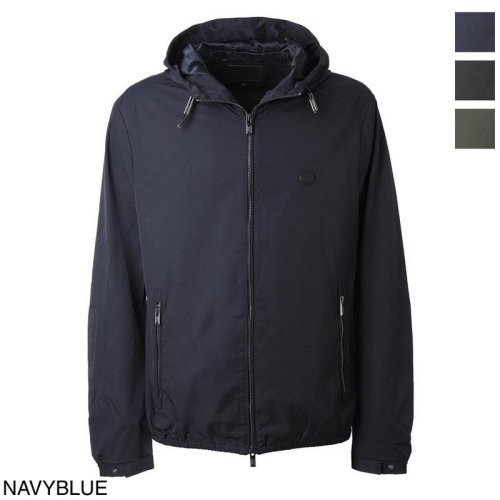  Emporio Armani/安普里奥阿玛尼 男士深蓝色涤纶夹克 8N1BQ0 1NZQZ 0920 PLFSX