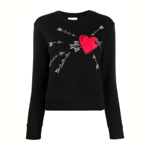 Valentino/华伦天奴 19年秋冬 套头 女性 打底衫 印花 女士针织衫/毛衣 SR3MF01K#4FR#0NO