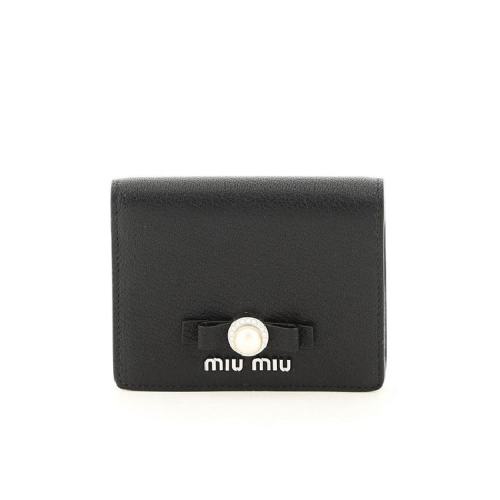  Miu Miu/缪缪 女士黑色时尚休闲钱包 5MV204 2F3R F0002 PLSX