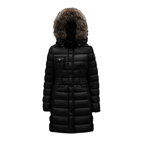 Moncler/蒙克莱  Hermifur系列 女士黑色超轻尼龙羽绒服H20931C5160153048999