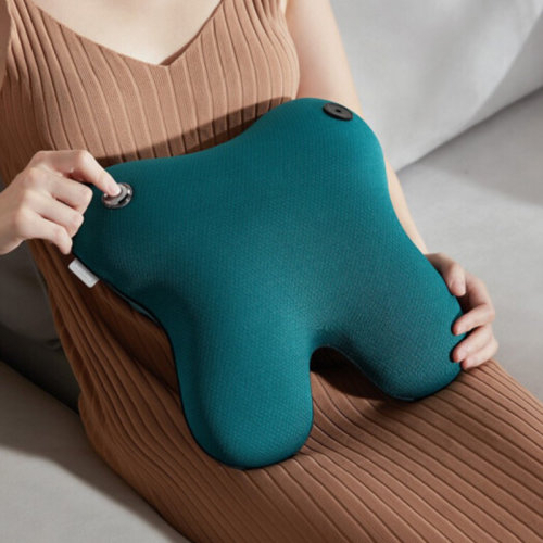 Philips/飞利浦 无线按摩抱枕揉腹仪肩颈部颈椎腰椎腰背部按摩器靠垫揉捏热敷