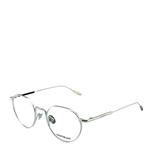 MontBlanc/万宝龙 高端 简约 复古 纯钛 超轻 男女款 光学镜架 圆形 全框 近视 平光 眼镜框 眼镜架 眼镜 MB0079O 49mm MontBlanc 万宝龙