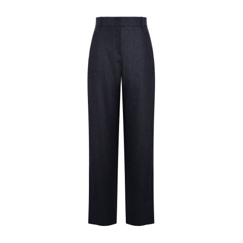 Emporio Armani 女士 深灰色 休闲毛呢长裤  9NP21T-92109-631