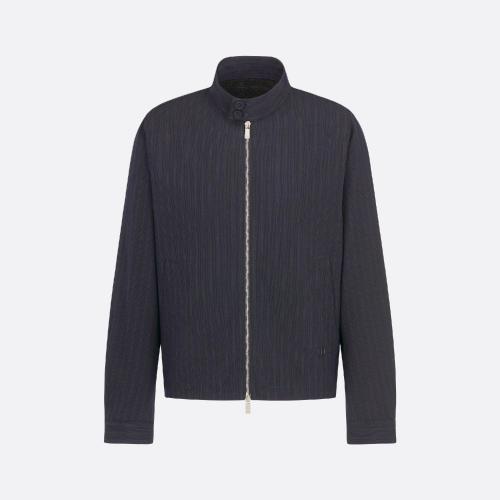 DIOR迪奥 22年秋冬 男士 夹克 Blouson forme Harrington 113C440A5628_C589