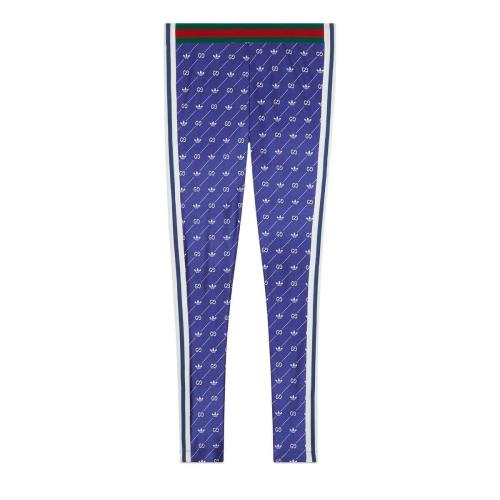  GUCCI古驰 22年秋冬 男士 adidas x Gucci联名系列莱卡运动长裤 691776 XJELV 4759