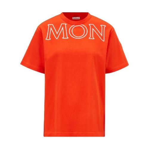  MONCLER蒙可蒙克莱 22年秋冬 女士 短袖T恤 Logo T-Shirt H20938C00022829HP365