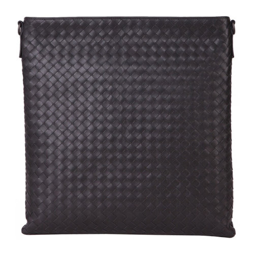 Bottega veneta 宝缇嘉 男士编织牛皮斜背包