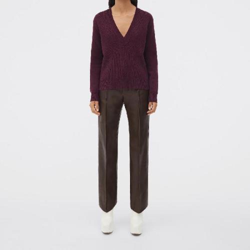  BV葆蝶家 22年秋冬 女士 针织衫 pull en cachemire compact d’epaisseur moyenne 715962V2E8