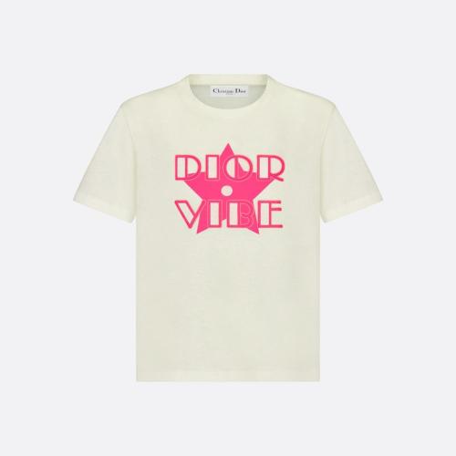  DIOR迪奥 22年秋冬 女士 短袖T恤 T-shirt Dior Vibe 223T19A4497_X4846