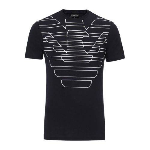 Emporio Armani/安普里奥阿玛尼男士T恤-圆领套头棉质-男士短袖T恤