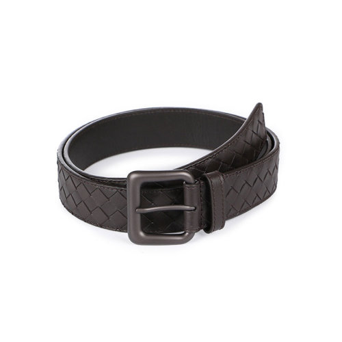 Bottega Veneta/葆蝶家 宝缇嘉 男士皮质编织时尚百搭针扣皮带腰带 271932V46502006