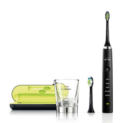 Philips/飞利浦 Sonicare DiamondClean HX9352 钻石亮白型 声波震动牙刷 黑钻 经典款【买即送价值299元原装刷头】