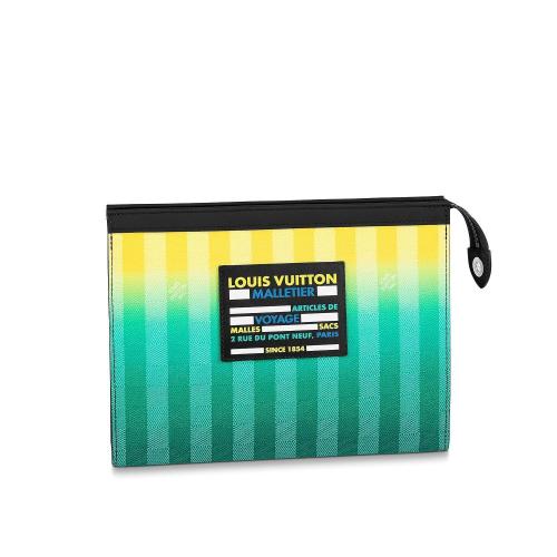  LV路易威登 22年秋冬 男士 手拿包 POCHETTE VOYAGE 手拿包 M81317