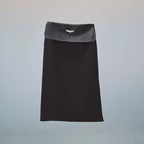  HERMES爱马仕 22年秋冬 女士 半身裙 Jupe droite a basque H2H0308DM0234