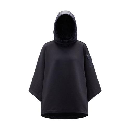  MONCLER蒙可蒙克莱 22年秋冬 女士 斗篷 Fleece Hooded Poncho H20933G00008809EL999