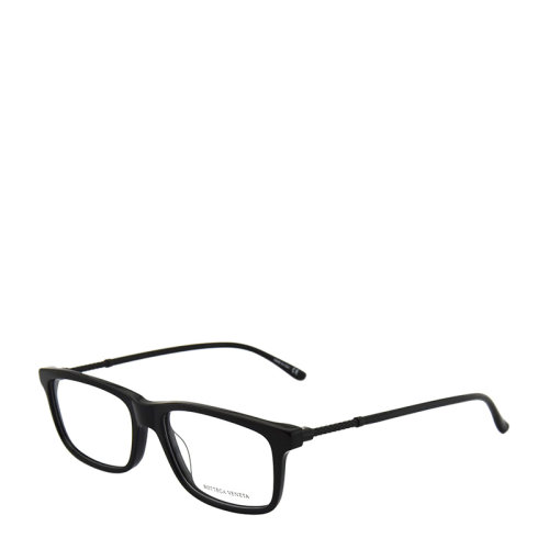 Bottega Veneta/葆蝶家 BV 男士黑色板材镜框平光镜近视眼镜 BV0135O-001