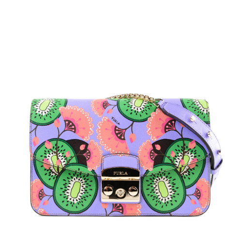 FURLA/芙拉 Metropolis单肩斜跨包 水果印花 女款  941797